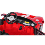 Elektrické autíčko Ford GT - dvojmiestne, červené